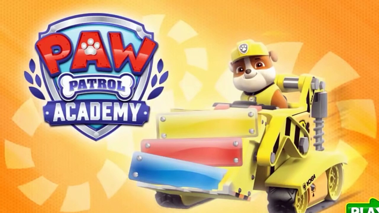 Paw Patrol Academy Game HD Video - Nick JR Games - video Dailymotion