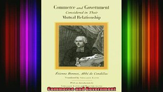 READ book  Commerce and Government Full Free