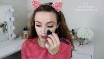 Metallic Lips  Drugstore Makeup Tutorial Using Affordable Brushes