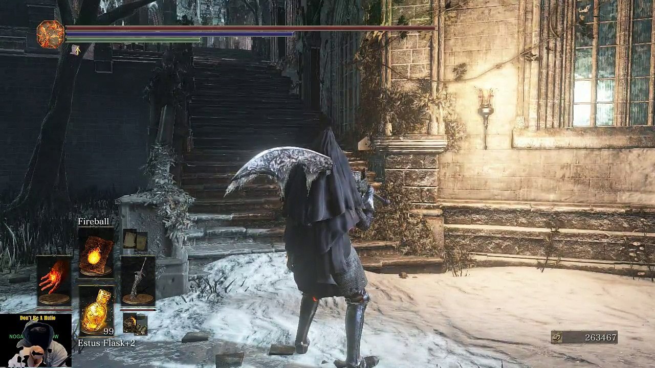 Dark Souls 3 Part 12c Pontiff Sulyvahn bosses as Sorcerer