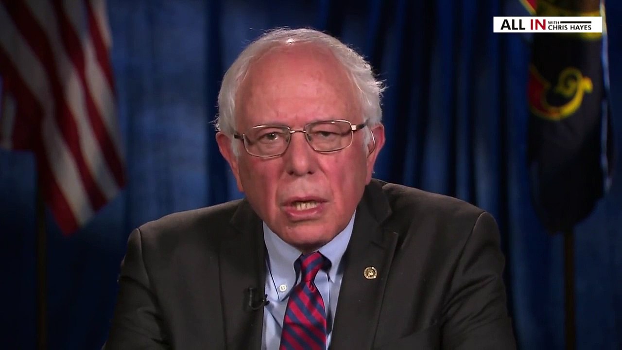 Bernie Sanders- Fighting Racism, Bigotry Motives Me - All In - MSNBC