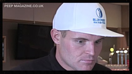 DANNY WALL  / STEPPING UP TO SIX ROUNDS / SUMMER RUMBLE PRESS CONFERENCE / PEEP MAGAZINE