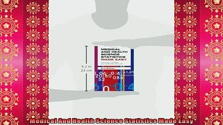 EBOOK ONLINE  Medical And Health Science Statistics Made Easy  DOWNLOAD ONLINE