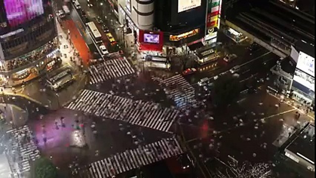 Shibuya Crossing, considerado o cruzamento mais movimentado do mundo!