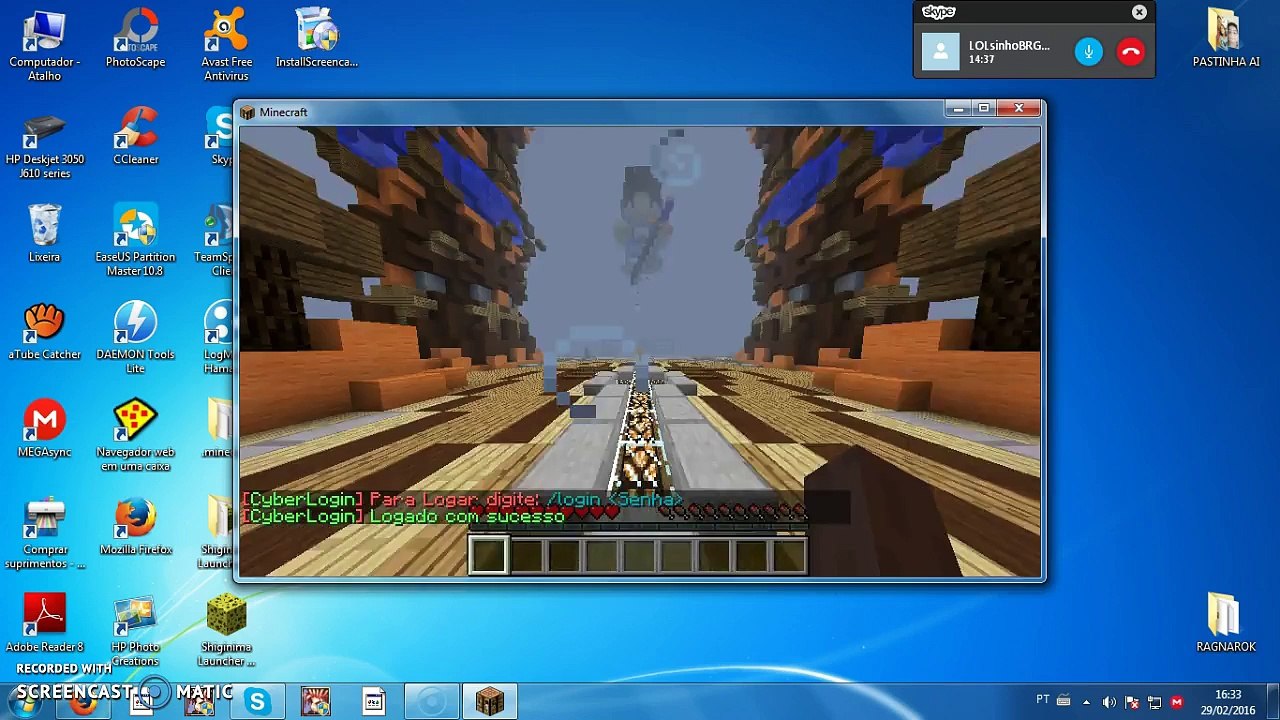 JOGANDO NO CYBERSVBR Q LAG