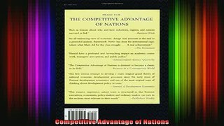 READ book  Competitive Advantage of Nations Full EBook