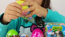 Surprise Eggs - Maxi Dinosaurs Scooby Doo Frozen Peppa Pig Barbie