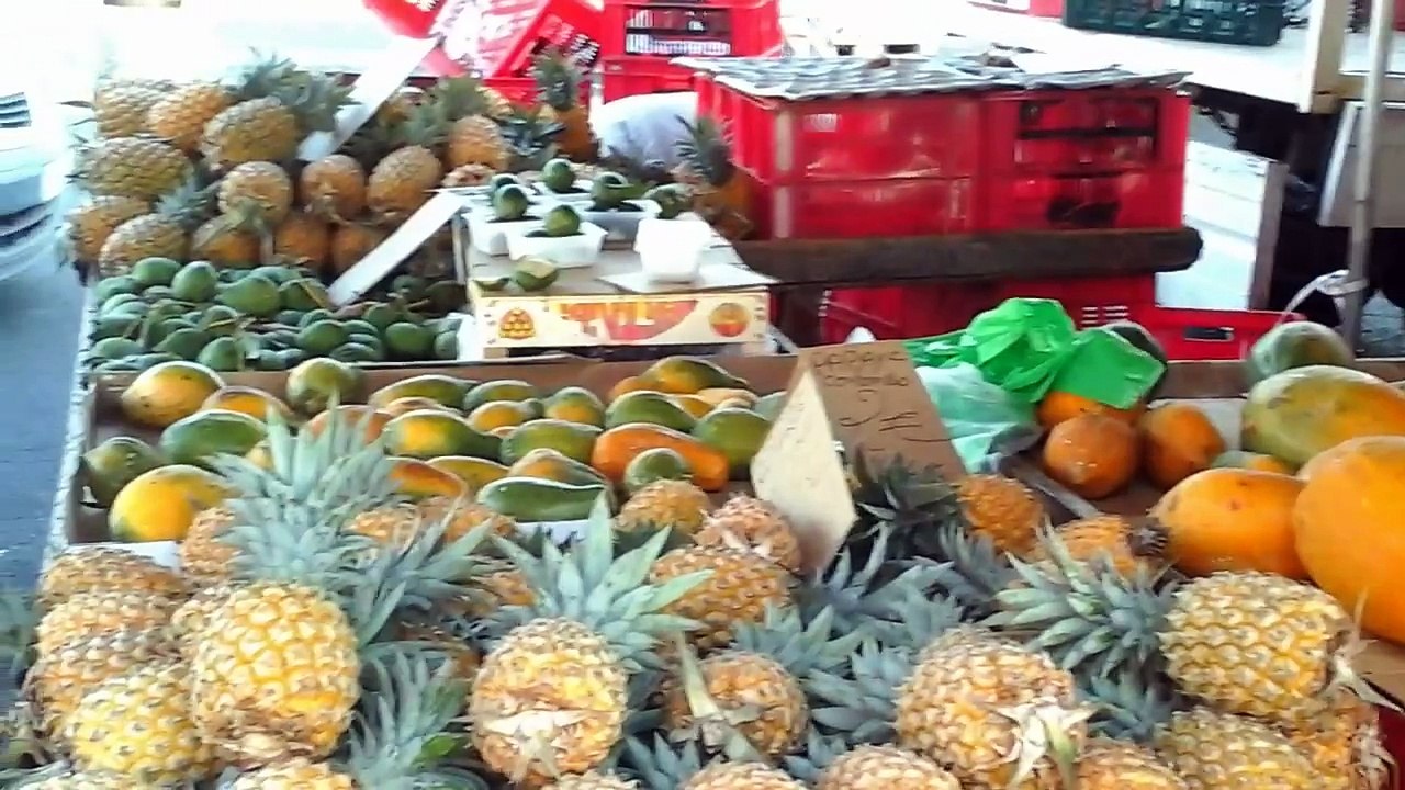 Marché St Paul Réunion, 17/10/2014,1ère!