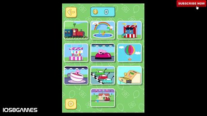 Peppa Pig Theme Park Train Ride iOS Game Let's Play and Walkthrough