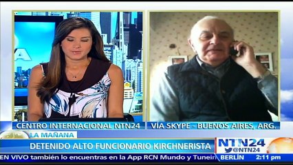 Diputado argentino califica de “realismo mágico” la detención de funcionario kirchnerista mientras enterraba dinero en u