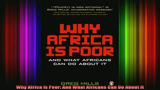 DOWNLOAD FREE Ebooks  Why Africa is Poor And What Africans Can Do About It Full Free
