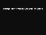 Read Storey's Guide to Raising Chickens 3rd Edition Ebook Free