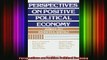 DOWNLOAD FREE Ebooks  Perspectives on Positive Political Economy Full EBook