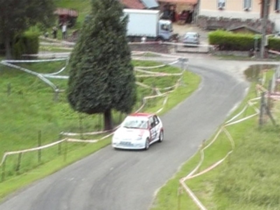 ES 6 rallye val d'ancre 2007 gomet / delebassée