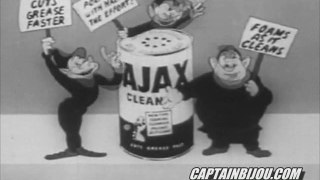 1948 ANIMATED AJAX CLEANSER COMMERCIAL
