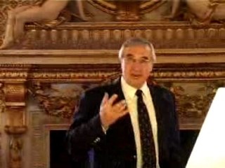 Bernard Murat visite du sénat : Salle Victor Hugo