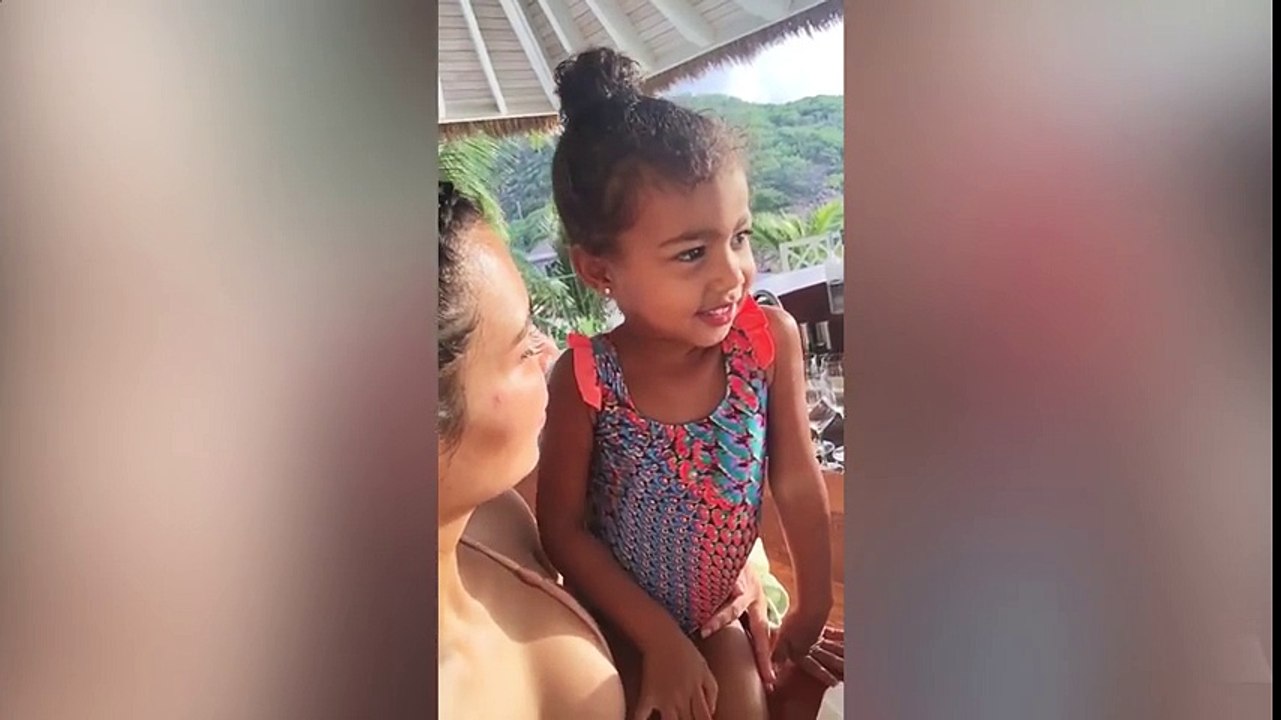 North West Turns 3 - Kim Makes Her Promise To Never Grow Up IN ADORABLE Video