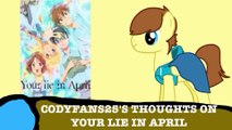 Codyfans25's Thoughts on Your Lie in April