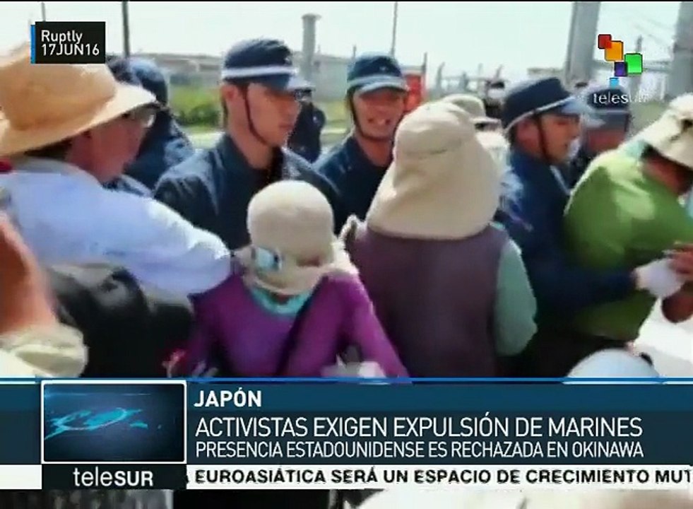 Japón: habitantes de Okinawa exigen la salida de militares de EEUU
