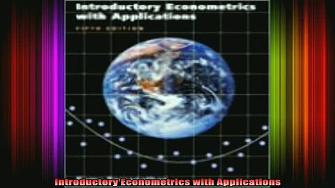 READ book  Introductory Econometrics with Applications Full Free