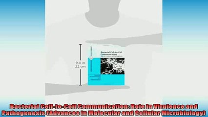 READ book  Bacterial CelltoCell Communication Role in Virulence and Pathogenesis Advances in  FREE BOOOK ONLINE