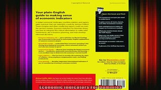DOWNLOAD FREE Ebooks  Economic Indicators For Dummies Full Free