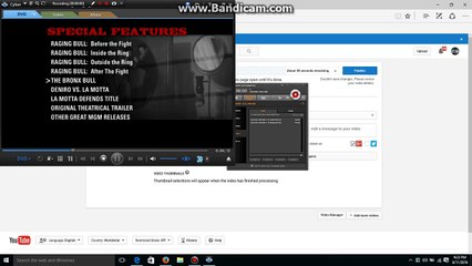 Raging Bull Disc 2 DVD menu