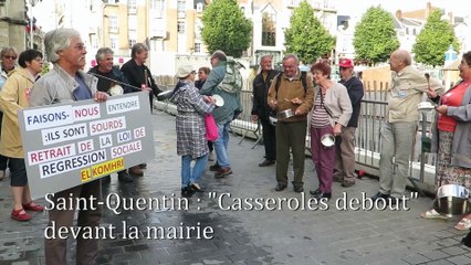 Saint-Quentin : "casseroles debout"