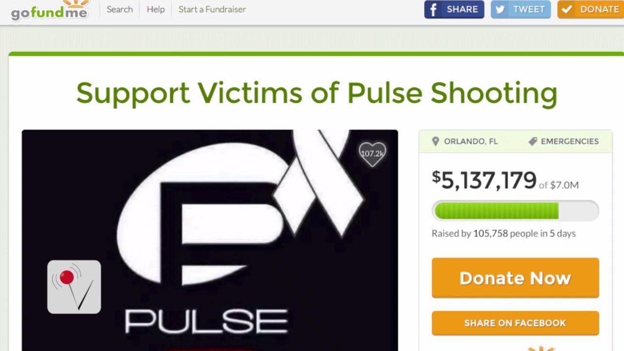 Gofundme Campaign for Orlando Victims Breaks Re...