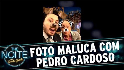 Foto Maluca com Pedro Cardoso
