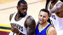 LeBron James Reminds Stephen Curry He's The King With a Brutal Block