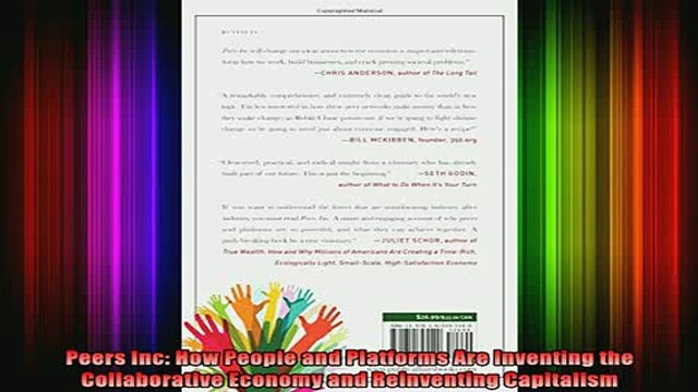 READ book Peers Inc How People and Platforms Are Inventing the Collaborative Economy and Full EBook