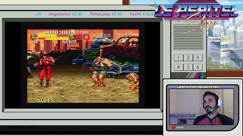 The Peritel Show starring Fred Of The Dead ! : Final Fight 3 (13)