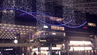 大阪駅 Twilight Fantasy 光り輝く時空(そら)の海  2014.12.26