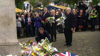 Cameron and Corbyn unite for MP Jo Cox tribute