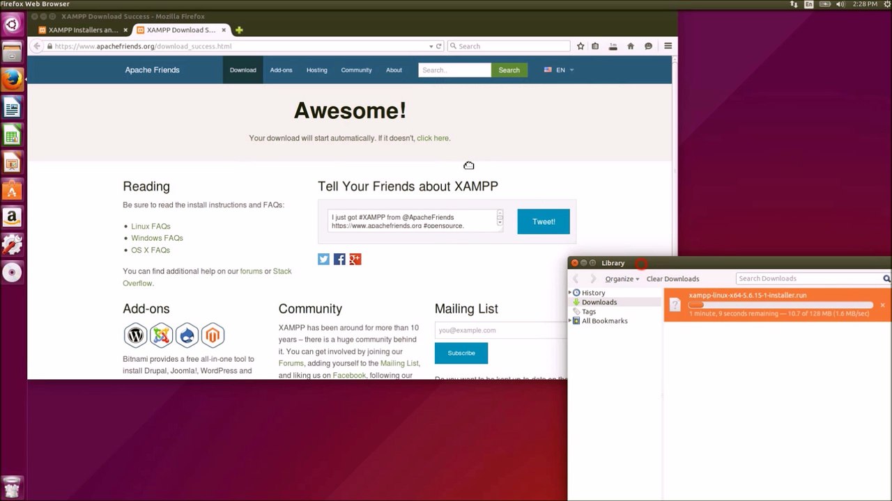 How to Install Xampp in Ubuntu and Other Linux Distributions