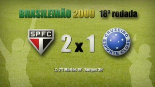 Gols SPFC - (Cruzeiro 1 x 2 São Paulo) Brasileirão 2009 - Narrado por Nilson César