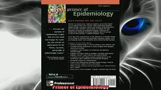 Free PDF Downlaod  Primer of Epidemiology  BOOK ONLINE