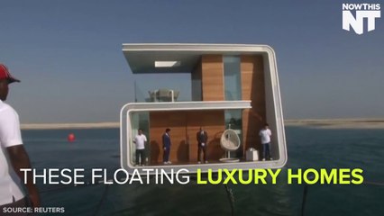 These Floating Homes Have An Underwater View