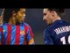 Ronaldinho vs Zlatan Ibrahimovic ● Best/Great Goals Battle ● HD Football