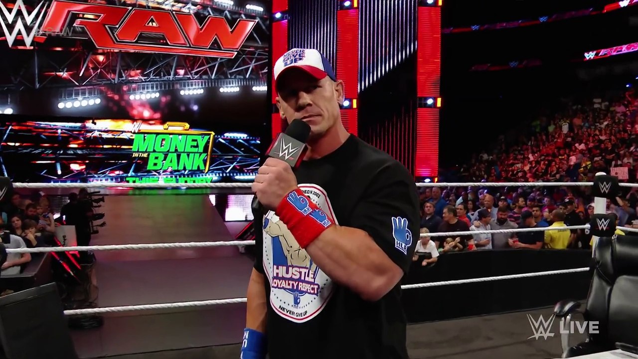 John Cena and AJ Styles make their WrestleMania-worthy dream match official- Raw, June 13, 2016