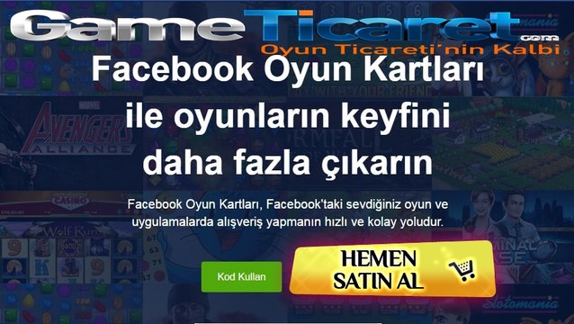 Facebook Oyunlarında Bakiye Nasıl Alınır, Nereden Facebook Gift Kart Yüklenir?