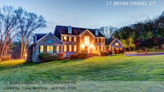 17 BRIAN DANIEL CT, REISTERSTOWN, MD  21136