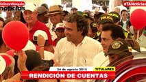 Titulares de Teleantioquia Noticias - lunes 24 de agosto de 2015