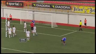 Gol Marka Adamovića na utakmici 29. kola JSL Voždovac - Borac Čačak 1:0 (0:0)