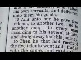 950 Matthew 25 Chronological Bible (Ten Talents)