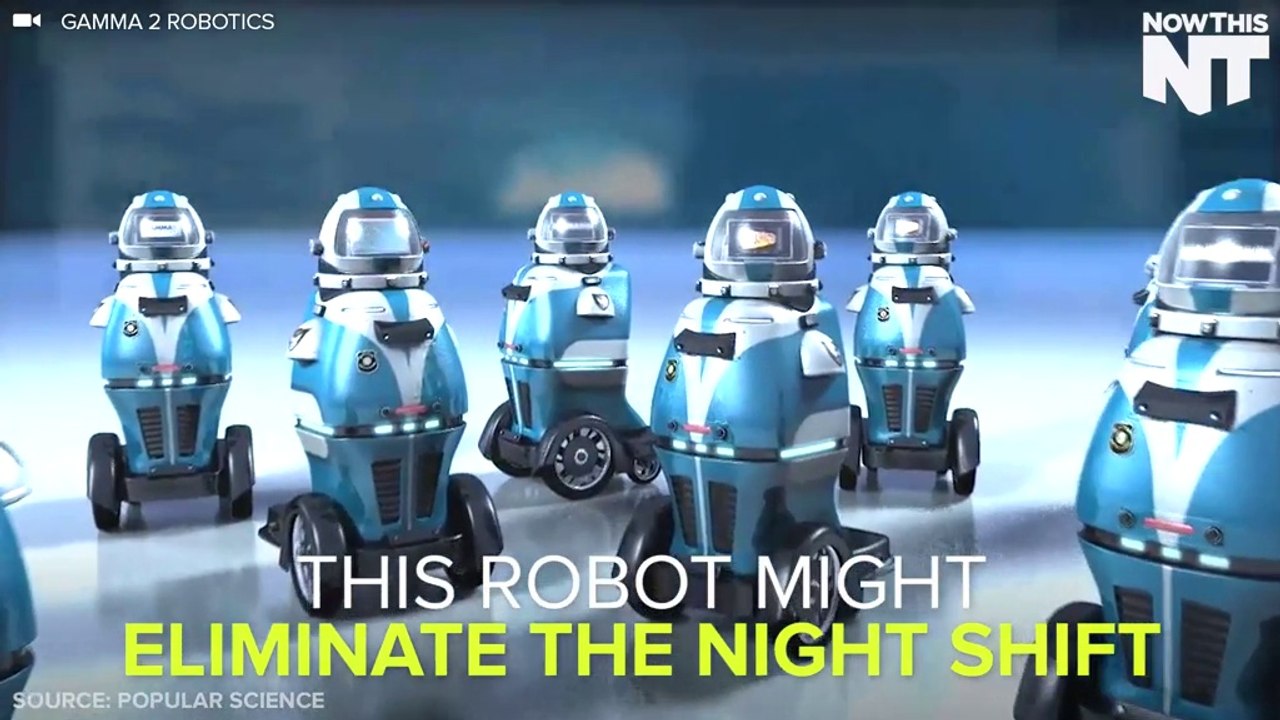 This Robot Is A Security Guard