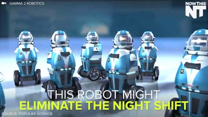 This Robot Is A Security Guard