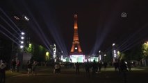 Euro 2016'da Eyfel Kulesi Tekrar Türk Bayrağına Büründü