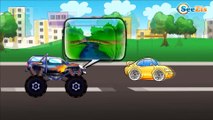 ✔ Coches para niños / Aventuras de un grúa torre / Dibujos animados educativos ✔